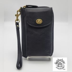 Coach Campbell Leather Universal Zip Wallet